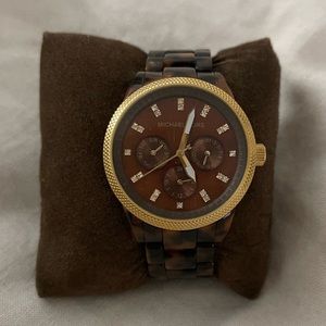 Michael Kors Tortoise Watch